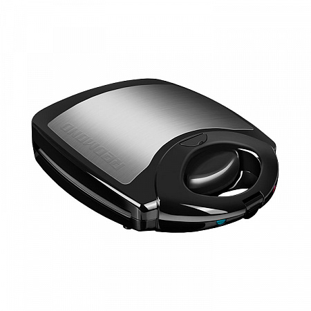 Бутербродница REDMOND RMB-M716/3 (чёрный/сталь) REDMOND RMB-M716/3 (Черный/сталь)Мультипекарь мощность 1400 Вт механическое управление материал корпуса: металл и пластик панель для сэндвичей, панель-гриль, панель для тонких вафель число режимов: 1