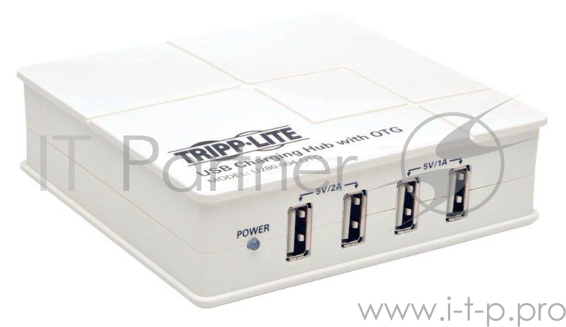 Настольное зар./устр. Tripplite U280-004-OTG 2A+1A+2A+1A белый
