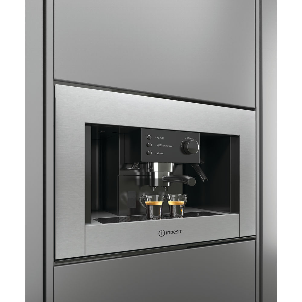 Indesit CMI 5038 IX встраиваемая кофе-машина