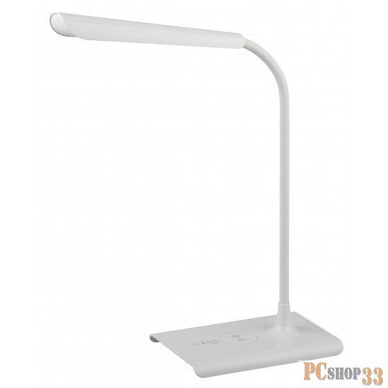 ЭРА Б0038589 Настольный светодиодный светильник NLED-474-10W-W белый