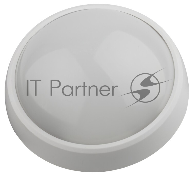 ЭРА Б0036397 SPB-1-12 (W) Светильник светодиодный ЖКХ IP54 12Вт 4000К 960лм круг 180х80 БЕЛ.