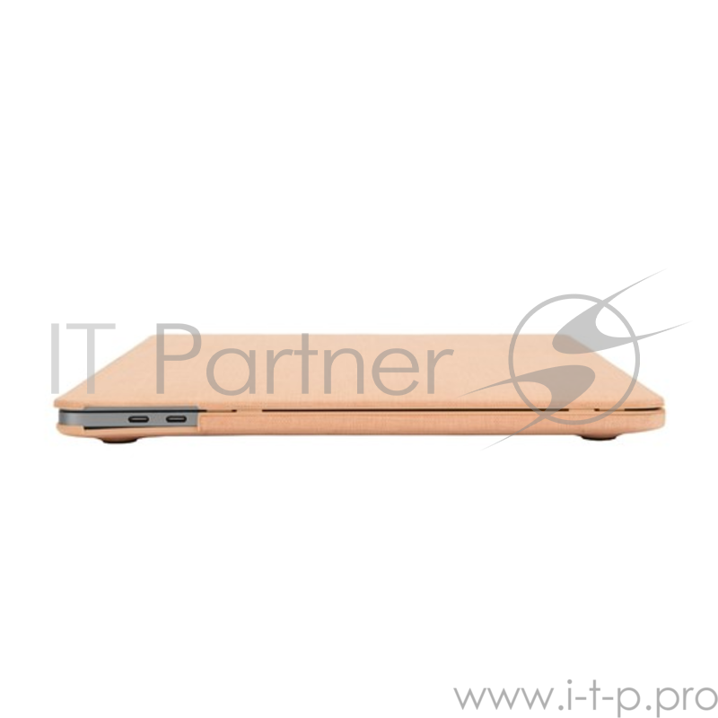 Защитные накладки Incase Textured Hardshell in Woolenex для ноутбука MacBook Pro 15 Thunderbolt 3 (USB-C). Материал пластик, внешняя отделка из ткани. Цвет светло-розовый.