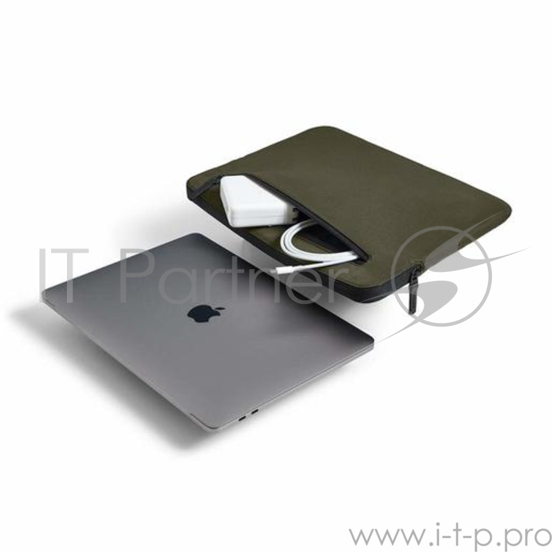 Чехол-конверт Incase Compact Sleeve in Flight Nylon для MacBook Air 13. Материал нейлон, полиэстер. Цвет оливковый.