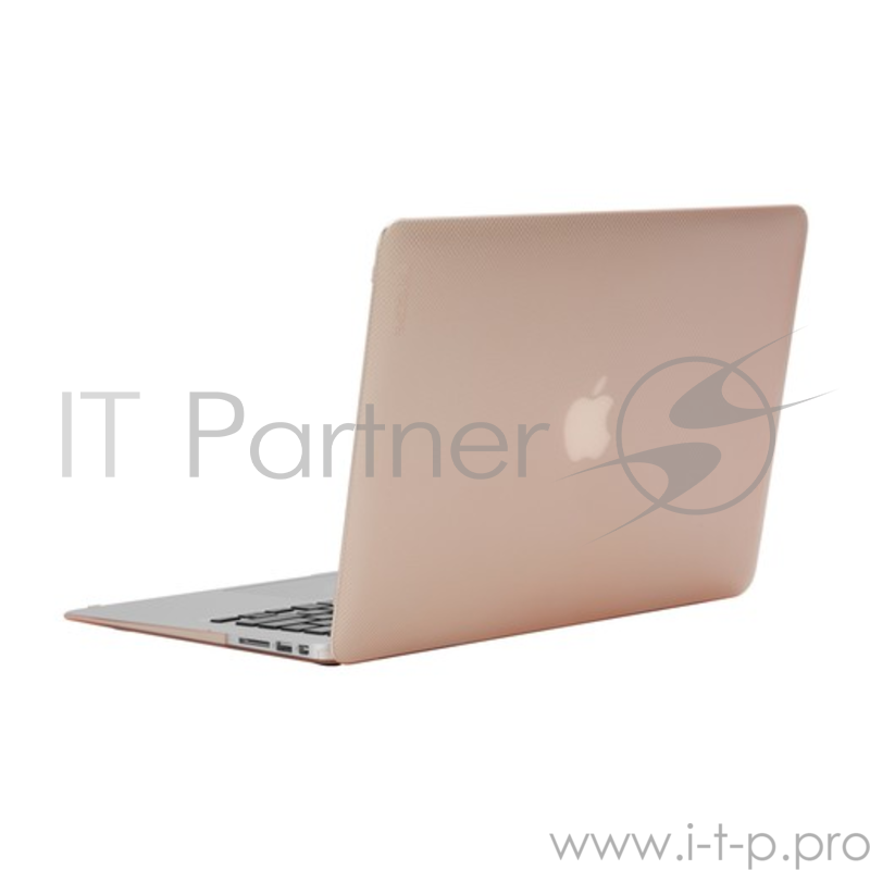 Чехол-накладка для ноутбука MacBook Pro 15- Thunderbolt (USB-C). Материал пластик. Цвет светло-розовый.