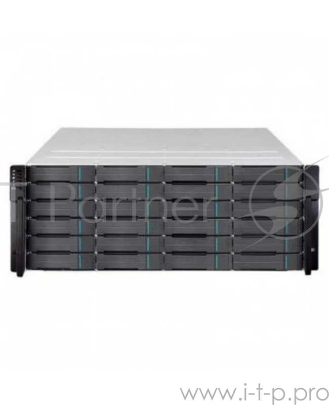 Система хранения Infortrend EonStor GS 1000 2U/24x2.5, NAS, block, dual controller,2x12Gb SAS EXP. Port,8x1G iSCSI +2x host board slot(s),4x4GB,2x(PSU+FAN), 2x(SuperCap.+Flash),1xRackmount kit(GS1012R2C0F0D-8732)