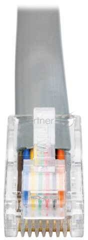 Кабель Tripplite PIMF cat5E 1.8м серый RJ-45 (m)-USB (m)