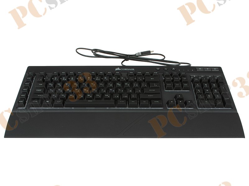 Клавиатура Corsair K55 RGB CH-9206015-RU, подсветка, черный (USB2.0)