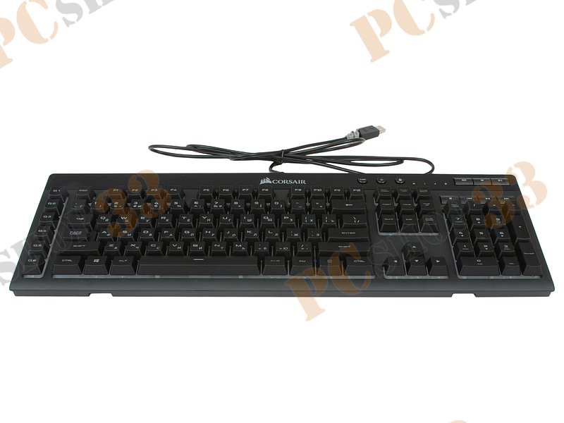 Клавиатура Corsair K55 RGB CH-9206015-RU, подсветка, черный (USB2.0)