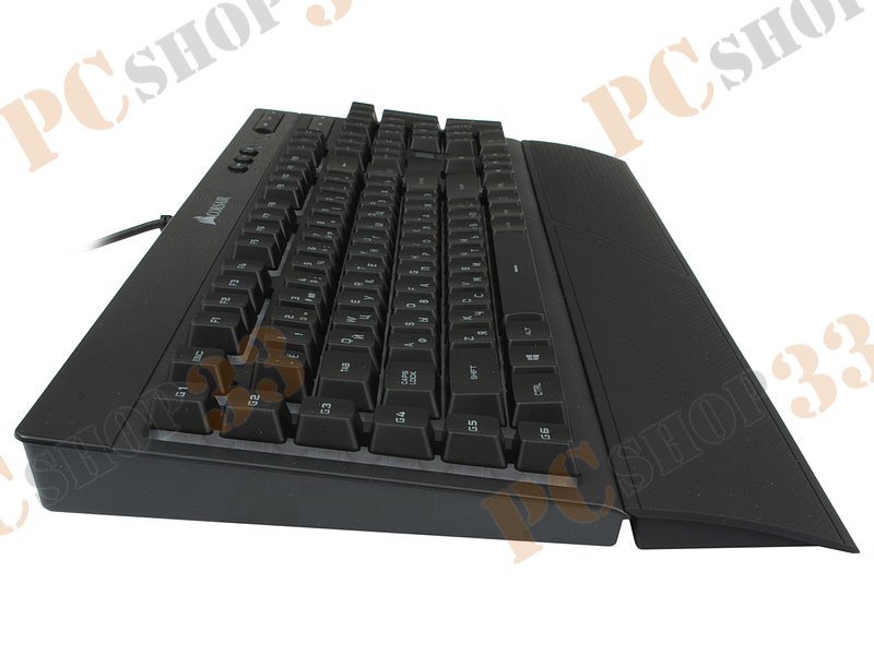 Клавиатура Corsair K55 RGB CH-9206015-RU, подсветка, черный (USB2.0)