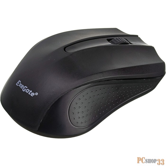 Беспроводная мышь Exegate SR-9023 <black, optical, 3btn/scroll, 1200dpi, USB> Color box