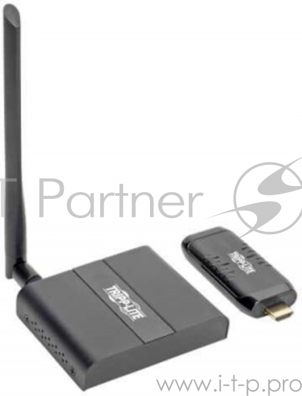 Адаптер аудио-видео Tripplite HDMI (m)/HDMI (f) черный (B126-1D1-WHD1)