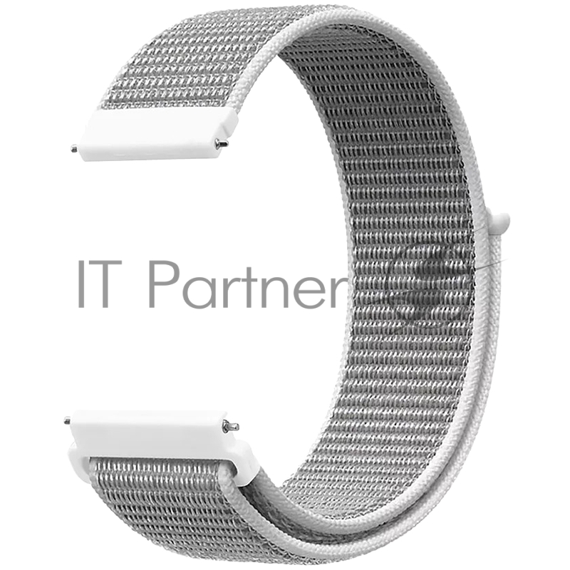 Универсальный ремешок из нейлона Lyambda Vega для часов 22 mm DS-GN-03-22-SL Silver