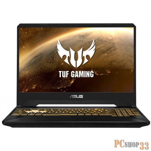 ASUS ROG FX505DU AMD Ryzen 7 3750H/8Gb/1TB+PCIE NVME 128G M.2 SSD/No ODD/15.6 FHD IPS Anti-Glare 60Hz/NVIDIA GeForce GTX 1660Ti 6Gb GDDR6/Camera/Wi-Fi/No OS Black (Gold Steel)