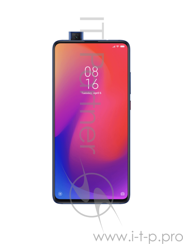 Смартфон Xiaomi Mi 9T Pro Glacier Blue(M1903F11G), 16,2 см (6.39) 19.5:9 1080x2340, 2.84GHz+2.42GHz+1.8GHz, 8 Core, 6GB RAM, 128GB, 48 МП+13 МП + 8 МП/20Mpix, 2 Sim, 2G, 3G, LTE, BT v5.0, Wi-Fi, NFC, GPS / AGPS, GLONASS, Beidou, Type-C, 4000mAh, Andr