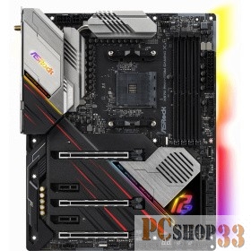 Материнская плата X570 PHANTOM GAMING X, Socket AM4, AMD X570, 4xDDR4-3200, HDMI, 3xPCI-Ex16, 2xPCI-Ex1, 8xSATA3(RAID 0/1/10), 3xM.2, 8 Ch Audio, 2xGLan, Wi-Fi 802.11, (0+4)xUSB2.0, (7+2)xUSB3.2, (1+1)xUSB3.2 Type-C™, 1xPS/2, ATX, RTL {5}