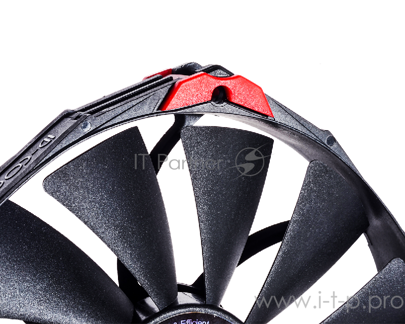 Вентилятор ID-COOLING NO-14025K 140x140x25мм (24шт./кор, PWM, Low Noise, резиновые углы, черный, 800-1600об/мин) BOX