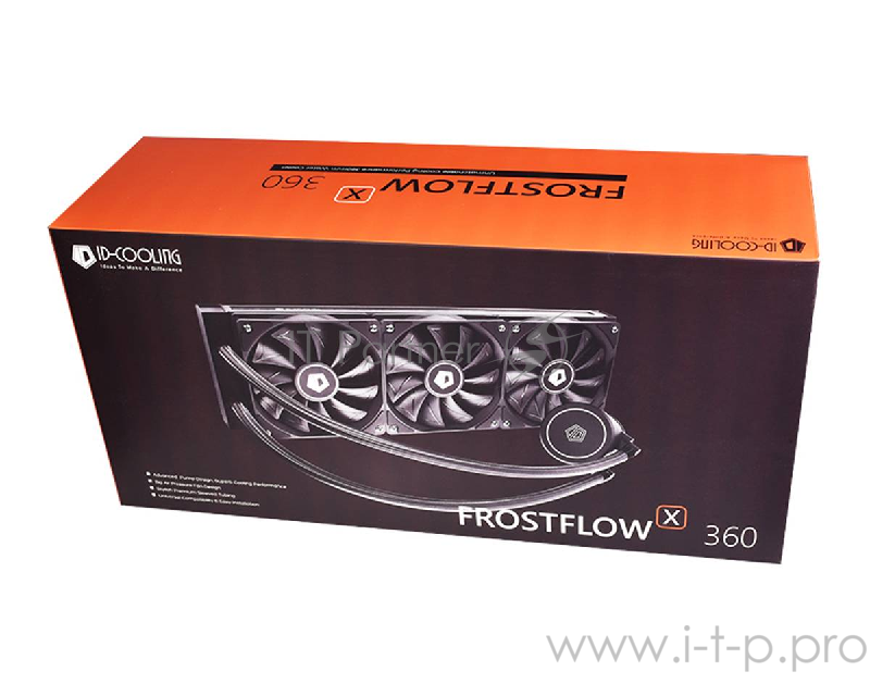 Система водяного охлаждения ID-Cooling FROSTFLOW X 360 (Black) 350W all Intel/AMD