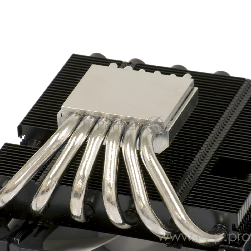 Кулер PHANTEKS (PH-TC12LS_RGB) Черный с RGB подсветкой S775/115X/1366/2011/FM1/2+/AM2 (12 шт/кор, Low Profile, вент-р 120мм с PWM, 6 тепловых трубок 6мм, 500-1800RPM, 25dBa)