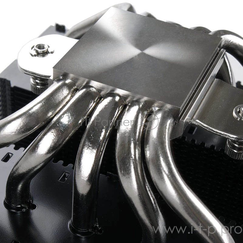 Кулер PHANTEKS (PH-TC14PE_BK) Чёрный S775/115X/1366/2011/FM1/2+/AM2 (6 шт/кор, Dual Tower, 2 вент-ра 140мм с PWM, 5 тепловых трубок 8мм, 600-1300RPM, 19dBa)