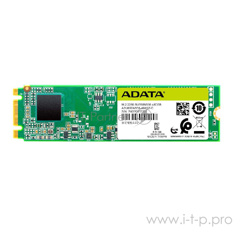 M.2 2280 240GB ADATA SU650 Client SSD ASU650NS38-240GT-C SATA 6Gb/s, 550/500, IOPS 80/60K, MTBF 2M, 3D TLC, 140TBW, RTL
