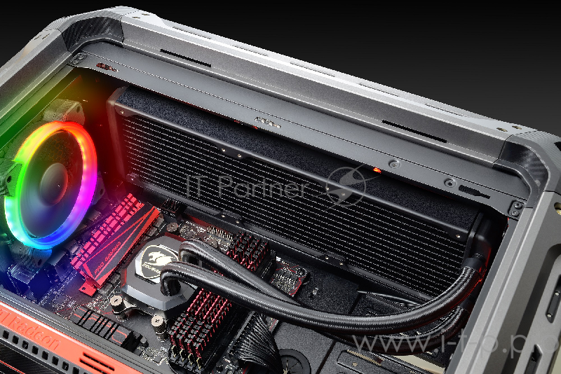 Корпус Cougar Panzer Evo RGB, без БП, Tempered Glass - All sides, чёрный, Full-Tower