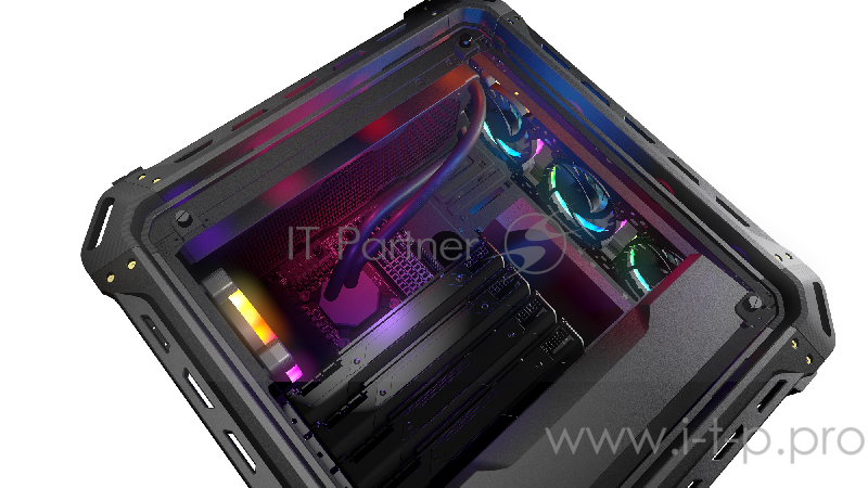 Корпус Cougar Panzer Evo RGB, без БП, Tempered Glass - All sides, чёрный, Full-Tower
