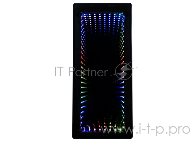 Корпус Raidmax GALAXY, без БП, Addressable RGB front panel, большое боковое окно, чёрный, ATX