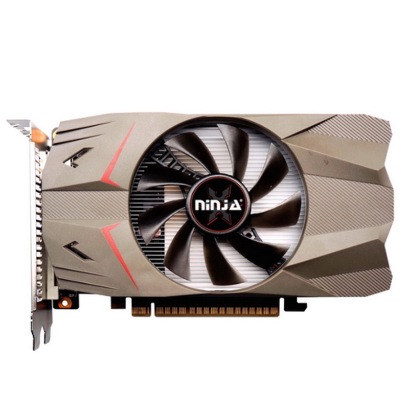 Видеокарта Ninja NK165FG45F, GTX1650 PCIE (896SP) 4G 128BIT GDDR5 (Dual Link DVI-D/HDMI/DP)