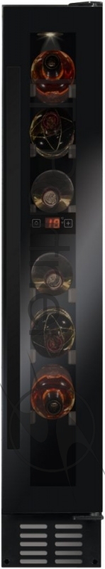 Винный шкаф Hansa FWC15071B черный (однокамерный)