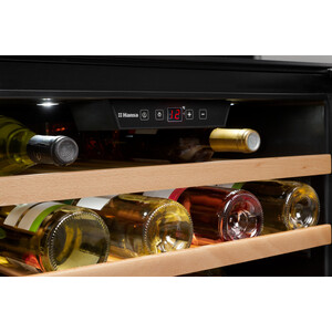 Винный шкаф Hansa BWC60241B черный (однокамерный)