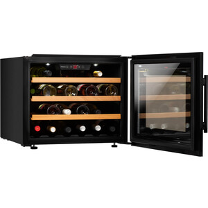 Винный шкаф Hansa BWC60241B черный (однокамерный)