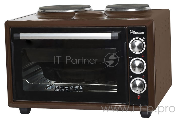 Мини-печь DELTA ВАСИЛИСА ВС-2К39 коричневый