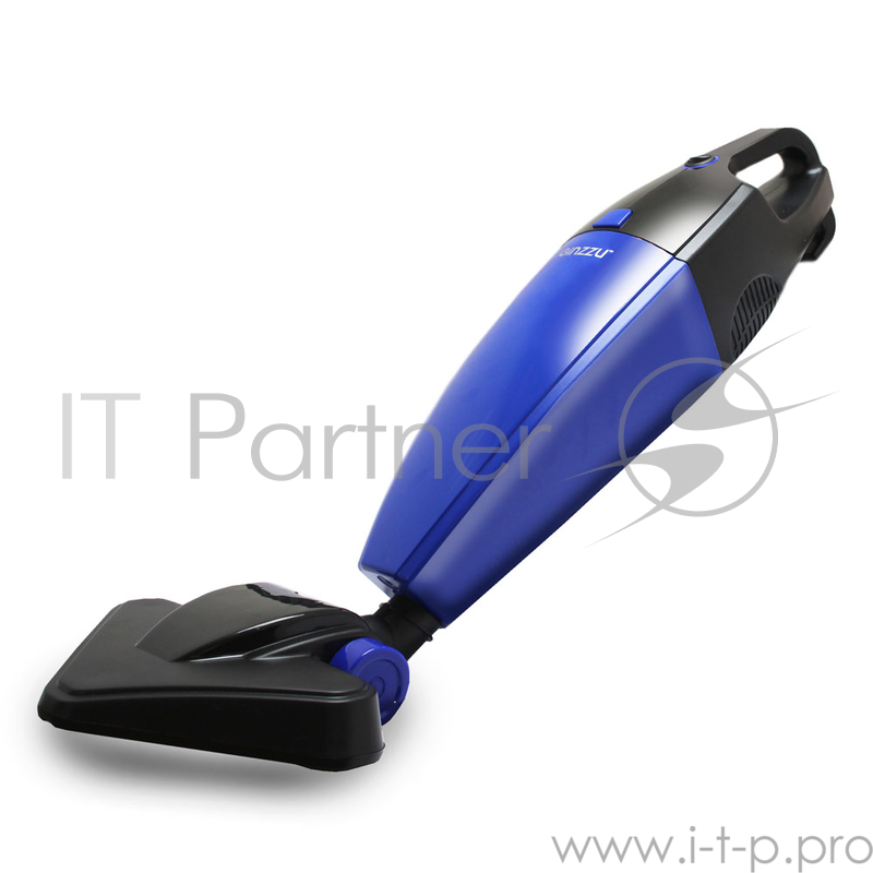 Пылесос вертикальный Ginzzu VS121, 1200 Вт., 2 в1, без мешка, синий