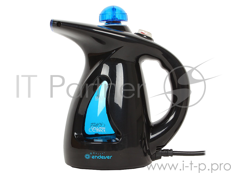 Отпариватель ручной Endever Odyssey Q-417 750Вт черный/голубой