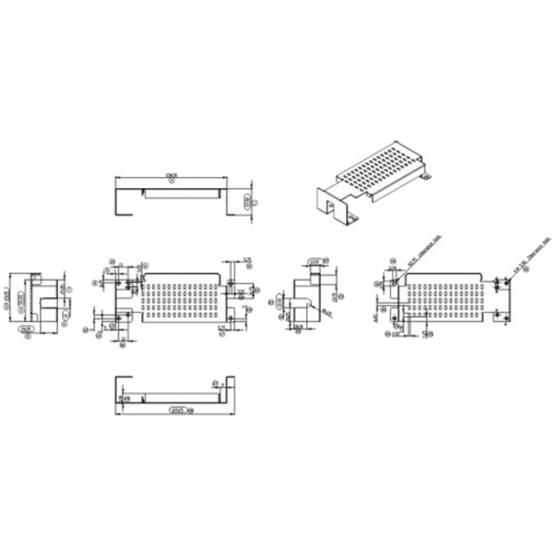 FPM-3001G-ADKE Брекет (скоба) для крепления мониторов FPM-3000 15/17/19 Advantech