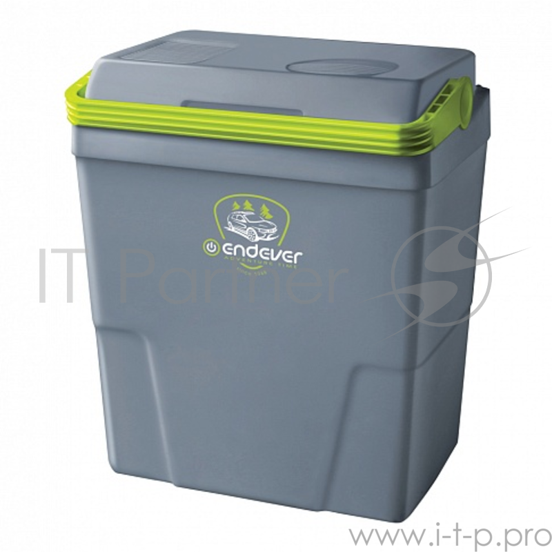 Термоконтейнер с функцией охлаждения и нагрева Endever VOYAGE-003 ,мощность до 68 Вт, объем 22 л,серый, питание DC 12 B и от сети 220 В