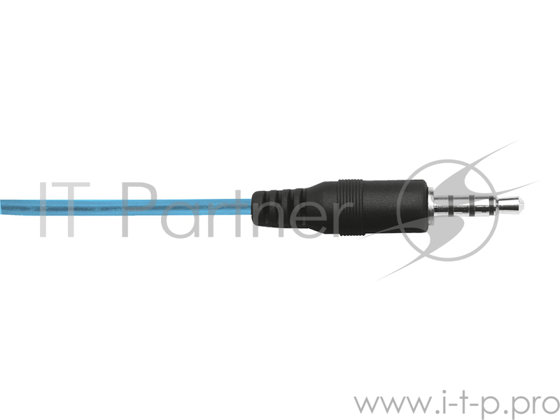 Гарнитура TRUST QUASAR black (Кабель 1,8м,регулятор громкости. Mini-jack 3,5 и переходник с разъемом наушники/микрофон для ПК.)