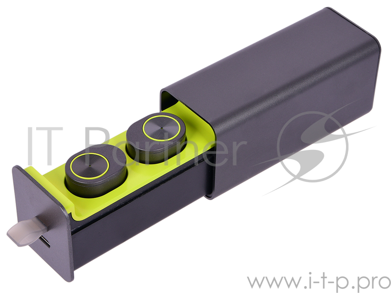 Гарнитура QCYBER QM-01-001DV01 TWS v1 Беспроводные / Внутриканальные с микрофоном / Черный-желтый / Bluetooth