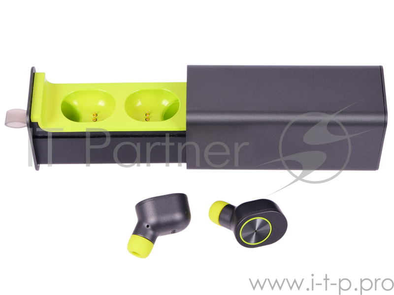 Гарнитура QCYBER QM-01-001DV01 TWS v1 Беспроводные / Внутриканальные с микрофоном / Черный-желтый / Bluetooth