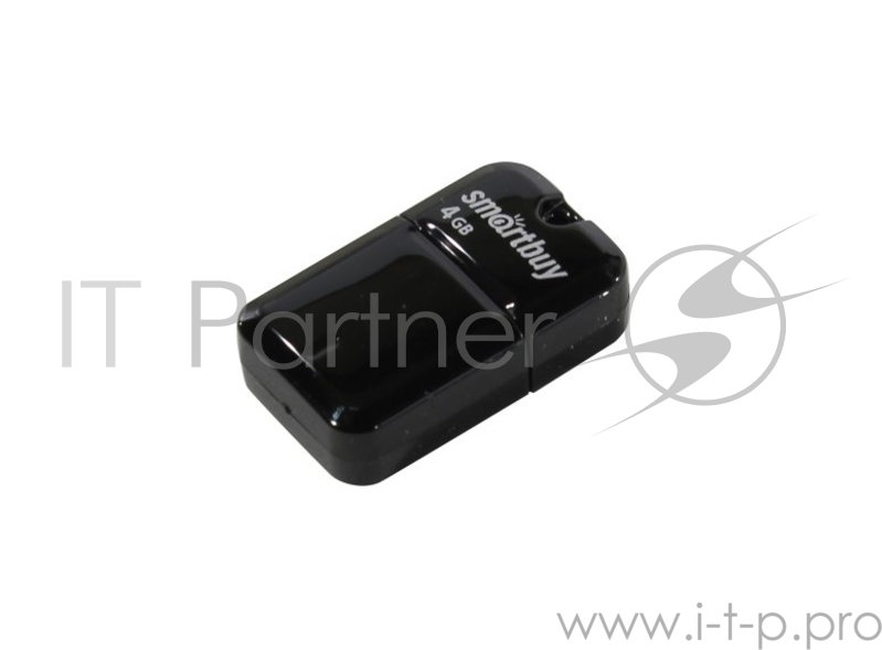 Внешний накопитель 4Gb USB Drive <USB2.0> SmartBuy ART Black (SB4GBAK)