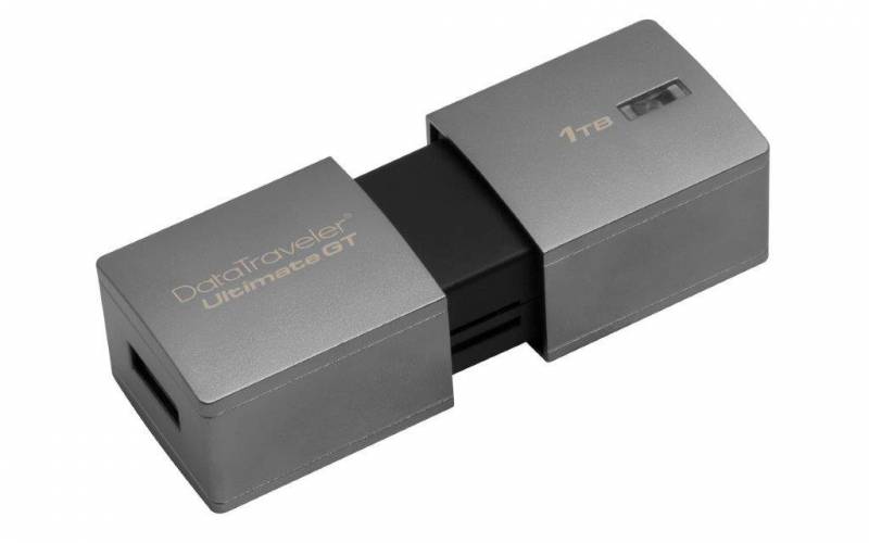Флеш накопитель 1TB Kingston DataTraveler Ultimate GT, USB 3.1 G1, Серебристый