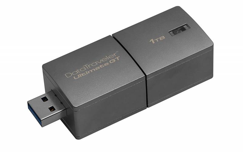 Флеш накопитель 1TB Kingston DataTraveler Ultimate GT, USB 3.1 G1, Серебристый