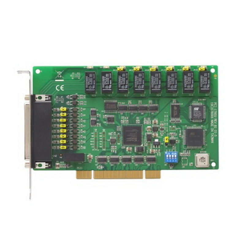 PCI-1760U-BE Плата релейного ввода-вывода, 8-ch Relay and 8-ch Isolated Digital Input Universal PCI Card with 8-ch Counter/Timer Advantech