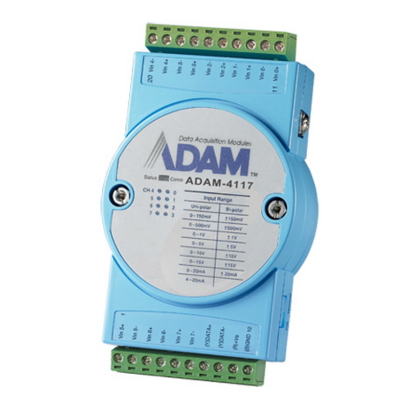 ADAM-4117-B Модуль ввода, 8 каналов ового ввода, Modbus RTU/ASCII Advantech