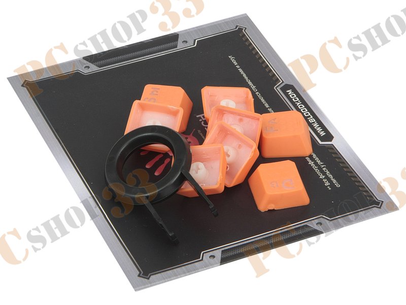 Клавиатура A4Tech Bloody B820R, подсветка, водостойкая, черный (USB)