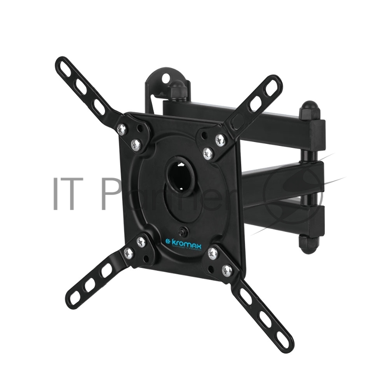Кронштейн для телевизора Kromax DIX-14 черный 15-42 макс.20кг настенный поворотно-выдвижной и наклонный