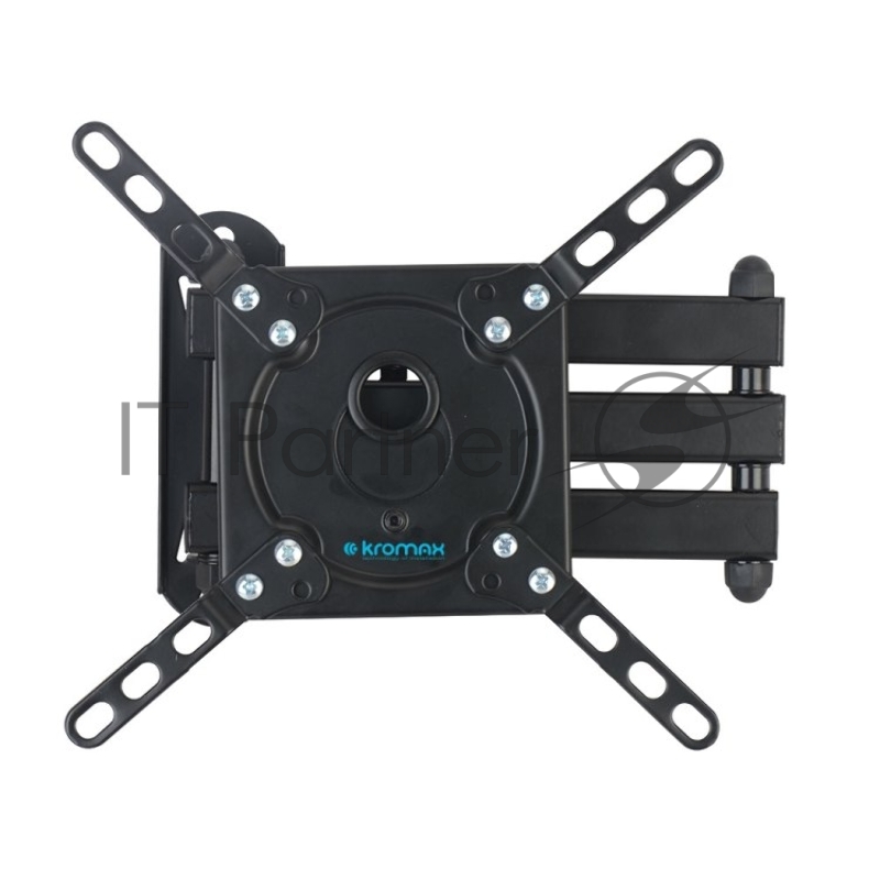 Кронштейн для телевизора Kromax DIX-14 черный 15-42 макс.20кг настенный поворотно-выдвижной и наклонный