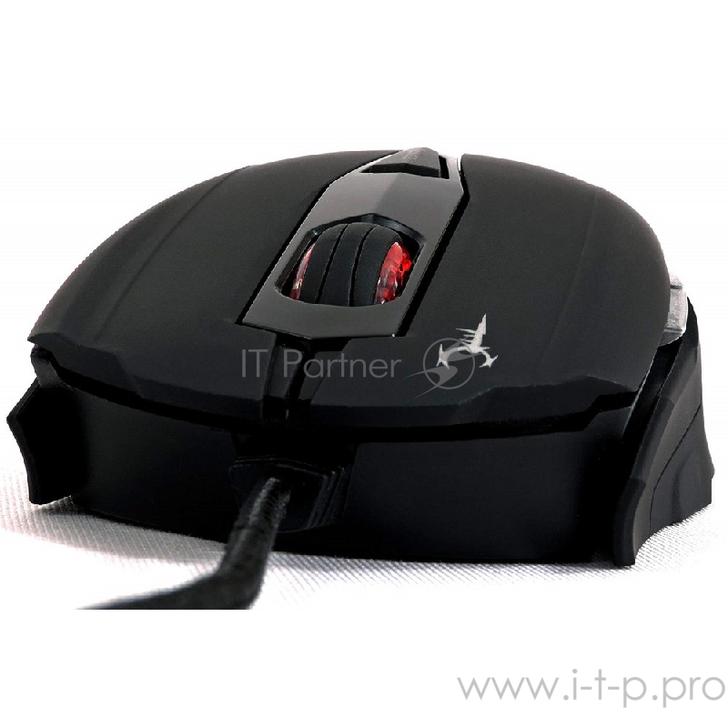 Мышь проводная Gamdias Hades Laser Extension, 8200dpi, Черный GMS7011