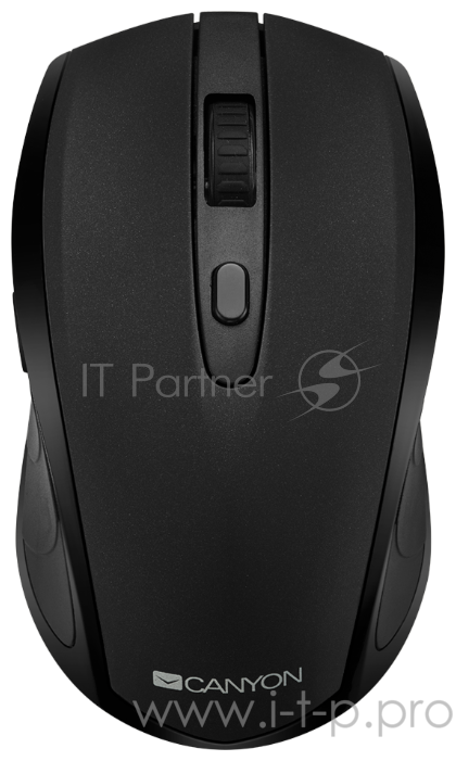 CANYON CNS-CMSW08B {2 in 1 Wireless optial mouse with 6 buttons, DPI 800/1200/1600, 2 mode(BT/ 2.4GHz), Black}