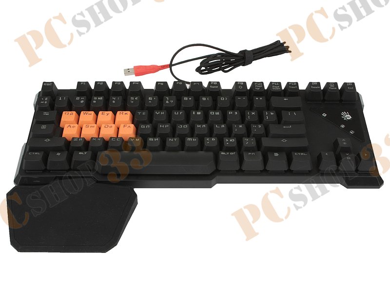 Клавиатура A4Tech Bloody B530, подсветка, черный (USB)